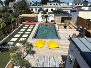 Maison bord de mer avec piscine au Fort bloqué